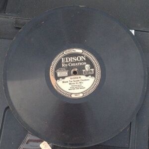 Antique Edison Record